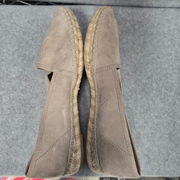 FRYE Cement Lee A Line Flat Espadrilles Size 8.5 - Picture 6 of 9